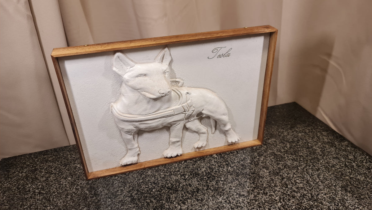 3D-porträtt från ditt foto på dina husdjur