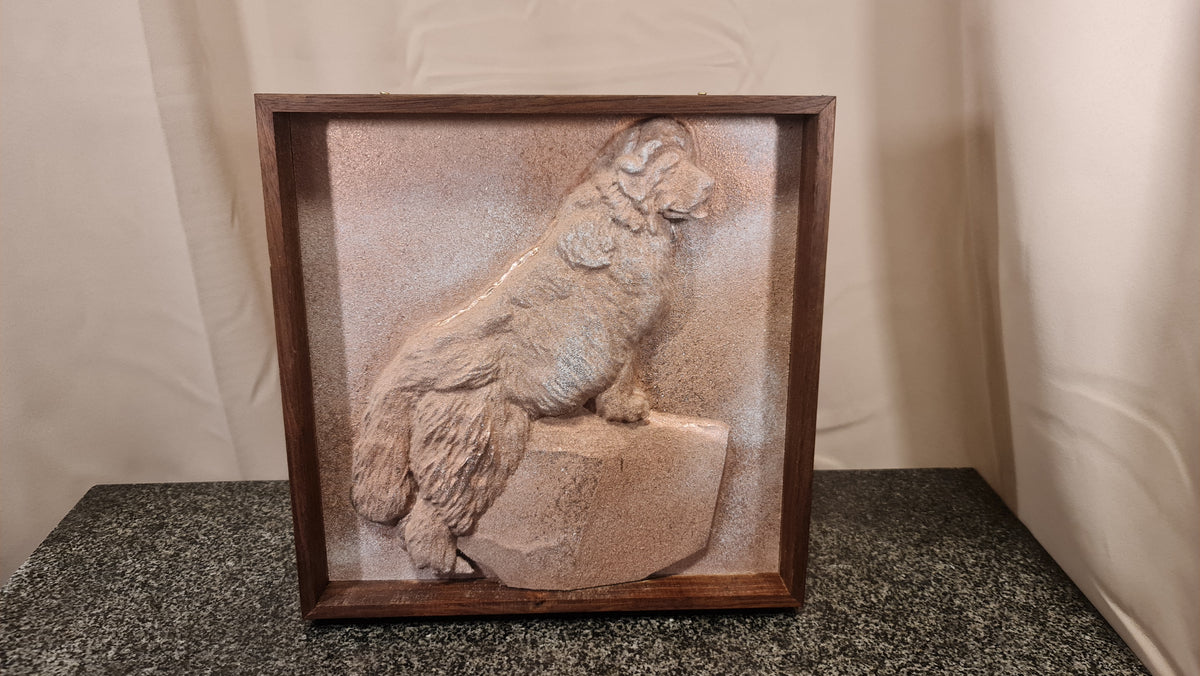 3D-porträtt från ditt foto på dina husdjur