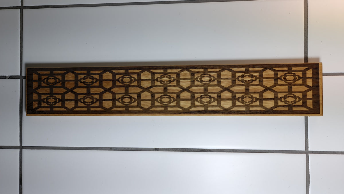 Magnetisk knivhållare med lasergravyr